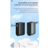 HT09 Mini Bike Pump Portable Electric Air Pump with High-Precision Pressure Sensor Lightweight Design