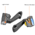CarryBright CB800 Rearview Mirror Headlight Dual Function Bicycle Safety Equipment for City Riding and Trails