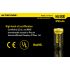 Nitecore NL166 16340 RCR123A 3.7V Battery 650mAh Rechargeable Lithium-Ion for Flashlight and Camera Adventures
