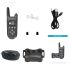 Outdoor 800m Electric Dog Training Collar Waterproof LCD Display Humane Adjustable Levels Rechargeable Collar
