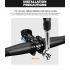 TOSEEK ZF-ONE MTB Carbon Handlebar 31.8mm Lightweight Matt Black 580mm 760mm Ergonomic Design Premium Quality