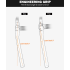 TOSEEK ZF-ONE MTB Carbon Handlebar 31.8mm Lightweight Matt Black 580mm 760mm Ergonomic Design Premium Quality