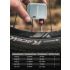 ROCKBROS Portable Mini Electric Air Pump 100PSI Rechargeable Durable Bike Motorcycle Car Tire Inflator