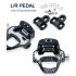 RACEWORK Road Bike Pedal Ultra Light Carbon Fiber Self-Locking SPD Keo Compatible Ideal for Cycling Enthusiasts
