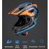 ROCKBROS Children Cycling Helmet Detachable Full Face Riding Youth Protective Gear Adventure Sports