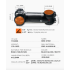 TOSEEK MTB Handlebar Stem 28.6mm Adjustable Angle Lightweight Aluminum Carbon for Cycling Enthusiasts