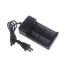 UltraFire Double 18650 26650 Charger Rechargeable Battery Charger Safe Travel AC 100-240V Universal Compatibility
