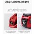 ROCKBROS Light Cycling Helmet Ultralight Helmet with Integrated Safety Lighting and USB Charging for Comfort