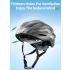 ROCKBROS Bicycle Helmet LED Rear Light Ultralight Design Rechargeable Cycling Safety Gear for Road MTB
