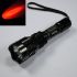 UniqueFire HS-802 Red Light Long Range LED Flashlight for Camping Hiking Wildlife Observation 500 Meter Beam