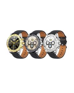 AW13pro Smart Watch Men Business Wristband 1.28 Inch Screen Waterproof Stainless Steel Smartwatch Heart Rate DIY Dials