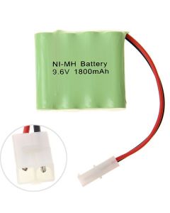 9.6V AA 1800mAh Ni-MH Rechargeable Battery Eco-Friendly Long-Lasting for Cameras and Gaming Controllers