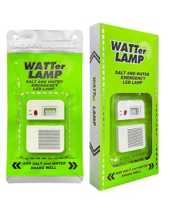 Portable Outdoor Salt Water LED Lamp for Camping Night Fishing Lamp Waterproof Portable Energy Saving Emergency Lamp for Multi Scene