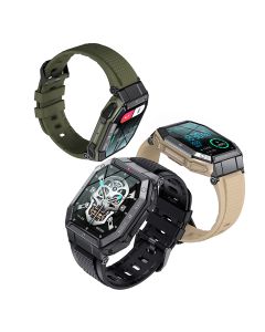 K55 Smart Watch 1.85inch Men Bluetooth Call Music Heart Rate Blood Pressure Oxygen Healthy Monitor Outdoor Sport Wristwatch