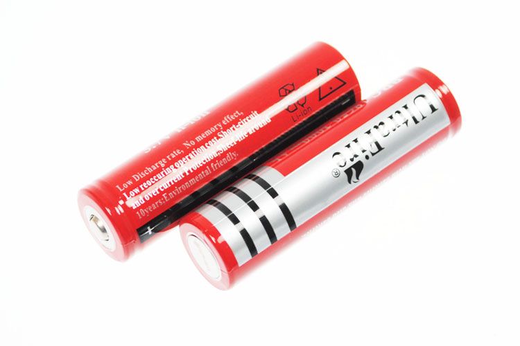 UltraFire BRC 3000mAh 3.7V Li-ion Rechargeable Battery Long-Lasting Power for Flashlights Cameras