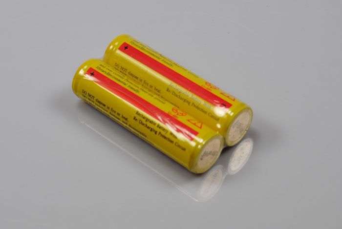 UltraFire BRC 18650 High-Capacity Rechargeable Li-ion Battery Pair for Flashlights and Cameras 3600mAh