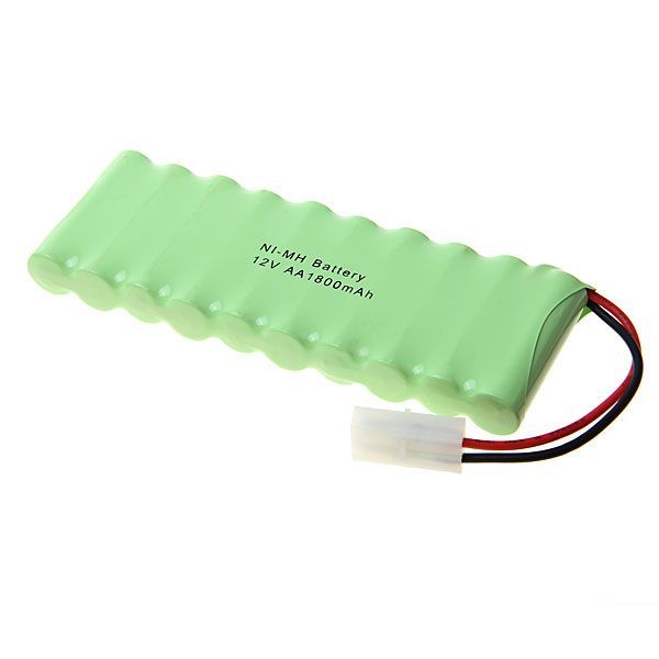 Eco-Friendly 12V AA 1800mAh Ni-MH Rechargeable Battery Pack for Durable Toy Car and Remote Control Power