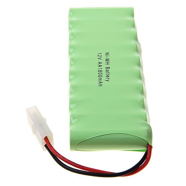 Eco-Friendly 12V AA 1800mAh Ni-MH Rechargeable Battery Pack for Durable Toy Car and Remote Control Power
