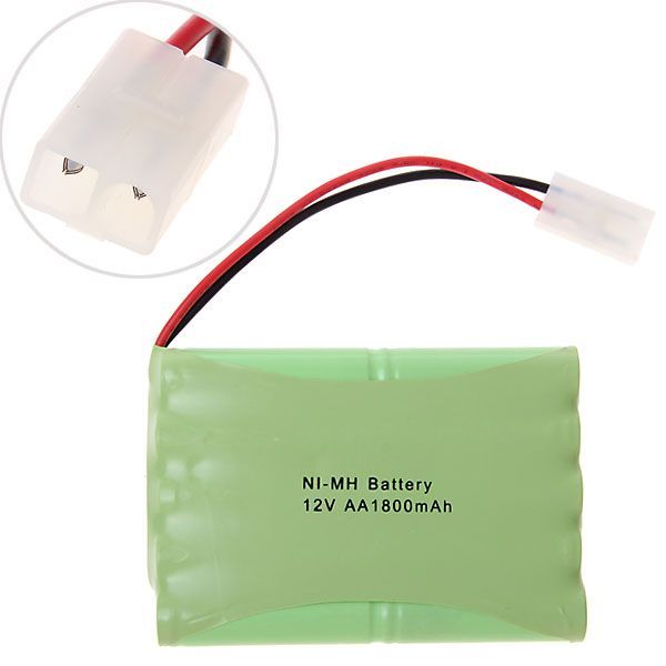 12V AA 1800mAh Ni-MH Rechargeable Battery Pack High-Capacity Eco-Friendly for Toys and Cameras