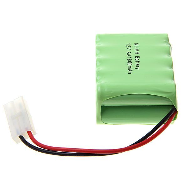 12V AA 1800mAh Ni-MH Rechargeable Battery Pack Eco-Friendly High Capacity Power for Toys and Household Devices