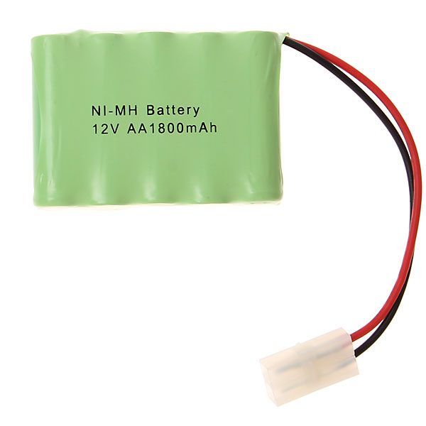 12V AA 1800mAh Ni-MH Rechargeable Battery Pack Eco-Friendly High Capacity Power for Toys and Household Devices