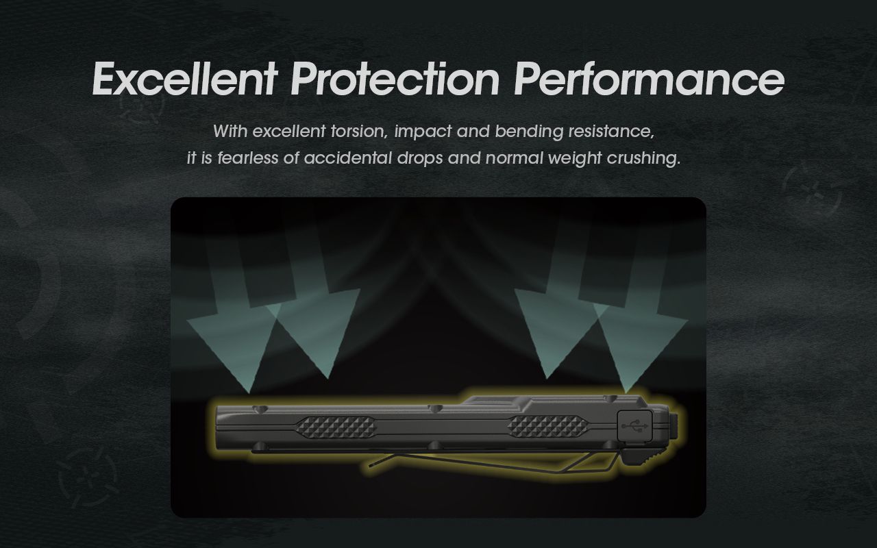NITECORE EDC27 Lightweight 3000 Lumen Rechargeable Flashlight for Outdoor Adventures and Emergency Preparedness