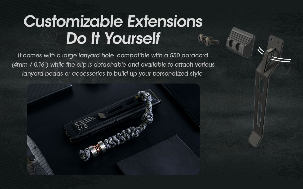 NITECORE EDC27 Lightweight 3000 Lumen Rechargeable Flashlight for Outdoor Adventures and Emergency Preparedness