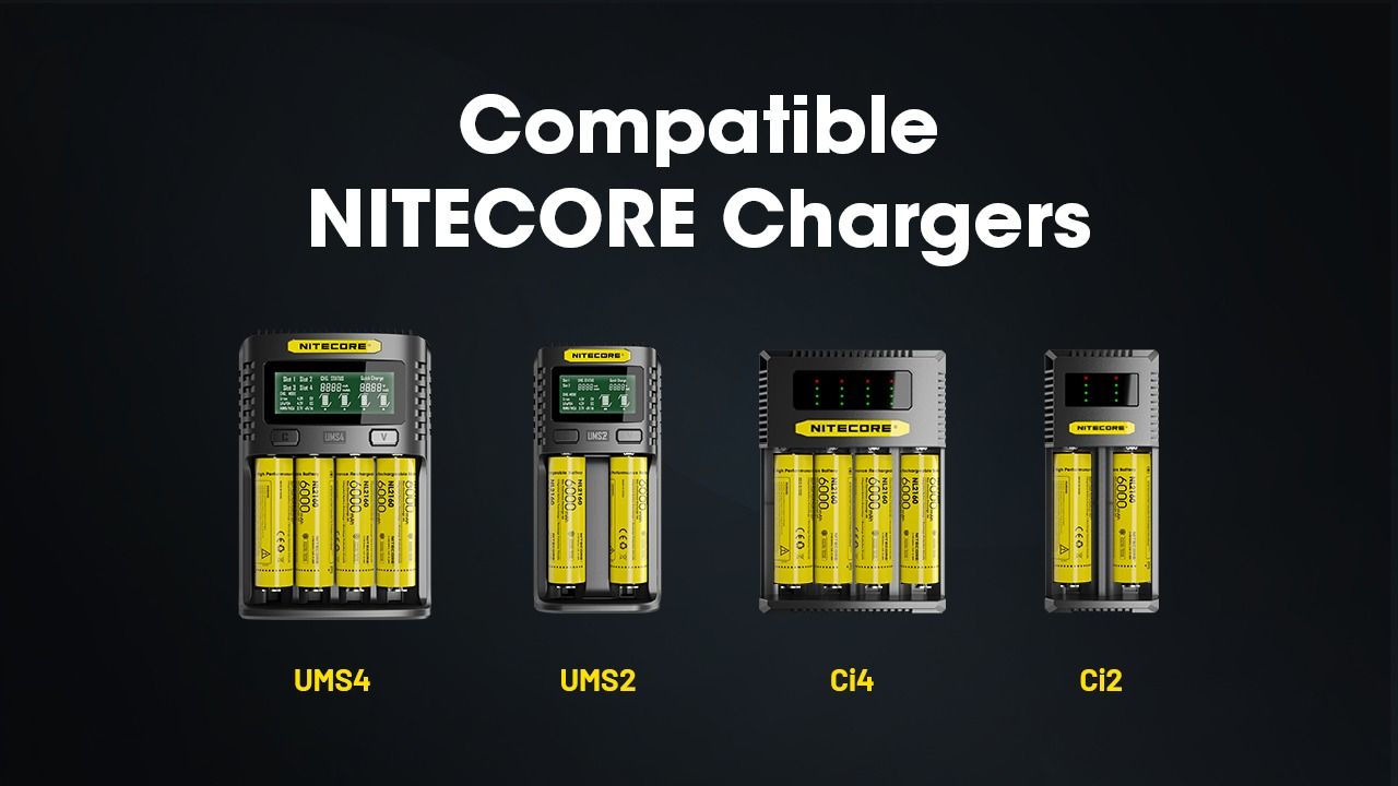 NITECORE NL2160 6000mAh 21700 Li-ion Rechargeable Battery 