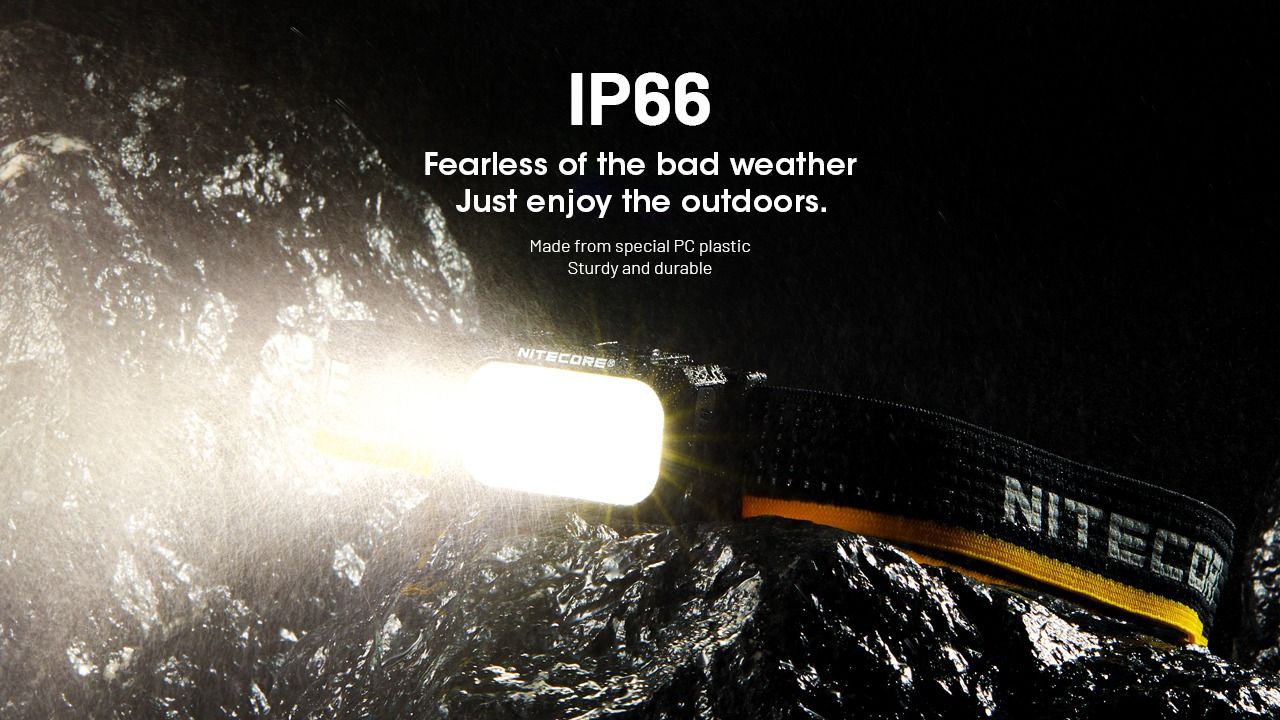 NITECORE NU25 MCT LED Headlamp 400 Lumens USB-C Rechargeable Lightweight Hiking Gear for Outdoor Enthusiasts