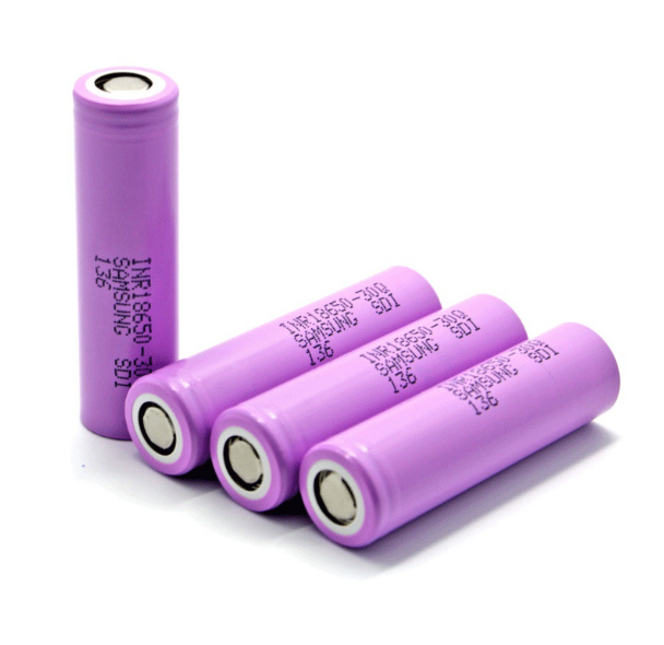 30Q 3.7V 3000mAh 18650 Rechargeable Battery (4 Pack)
