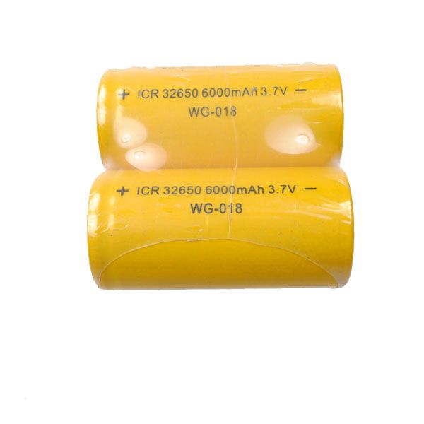 ICR 32650 Battery 6000mAh Rechargeable Li-ion for Flashlights Power Tools High-Drain Devices Eco-Friendly