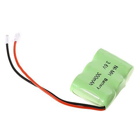 3.6V 1/2 AAA 300mAh Ni-MH Rechargeable Battery Eco-Friendly Long-Lasting Power for Remote Controls