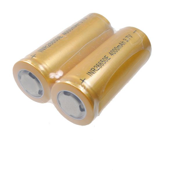 UltraFire 26650 4000mAh High Capacity Li-ion Rechargeable Battery Eco-Friendly for High-Drain Devices