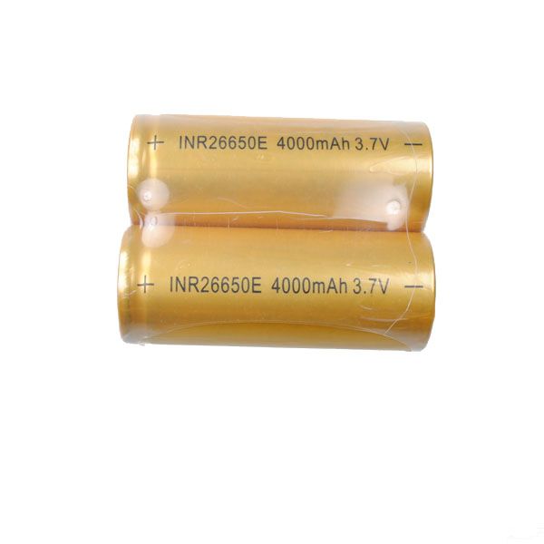 UltraFire 26650 4000mAh High Capacity Li-ion Rechargeable Battery Eco-Friendly for High-Drain Devices