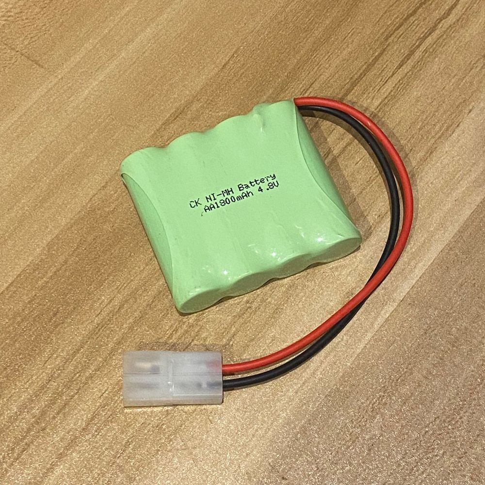 4.8V AA 1800mAh Ni-MH Rechargeable Battery Eco-Friendly Long-Lasting Power for Toys Remote Control Devices