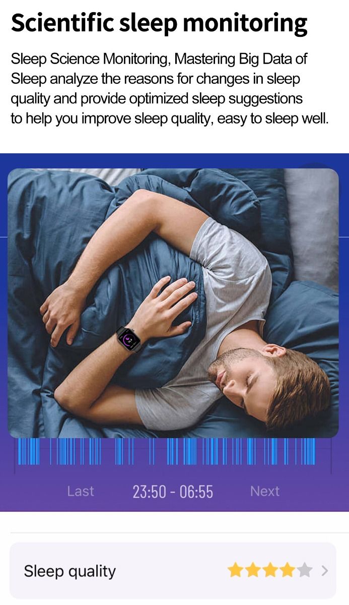 ET570 Blood Glucose Smart Watch ECG Heart Rate Blood Pressure Smartwatch