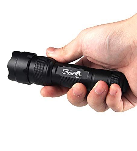 UltraFire WF-502B.2 Osram Infrared IR 940nm Zoomable LED Flashlight for Wildlife Observation and Security