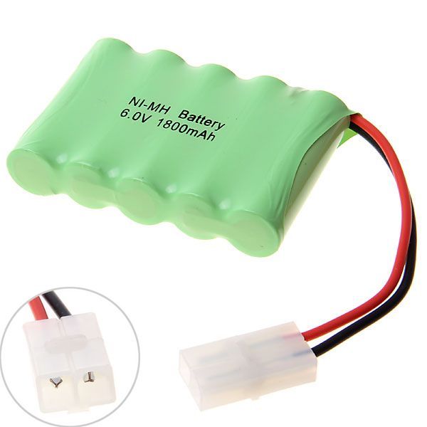 6V AA 1800mAh Ni-MH Rechargeable Battery Pack High-Capacity Eco-Friendly Battery for Toys and Electronics