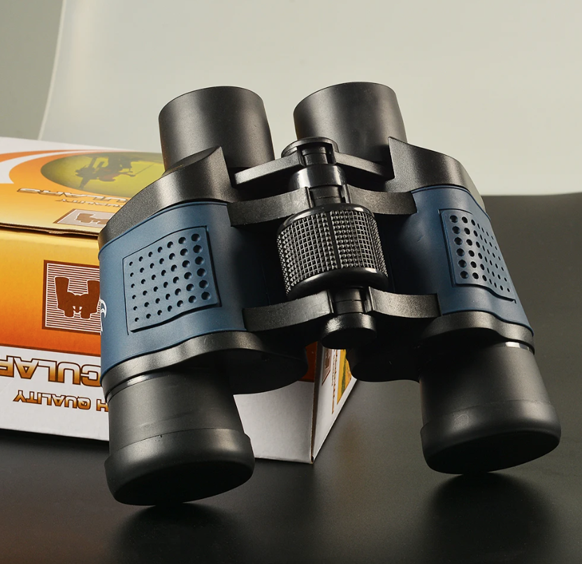 60x60 BAK4 Binoculars Powerful HD Optical Telescope for Birdwatching Hiking Sports Portable Adventure Gear