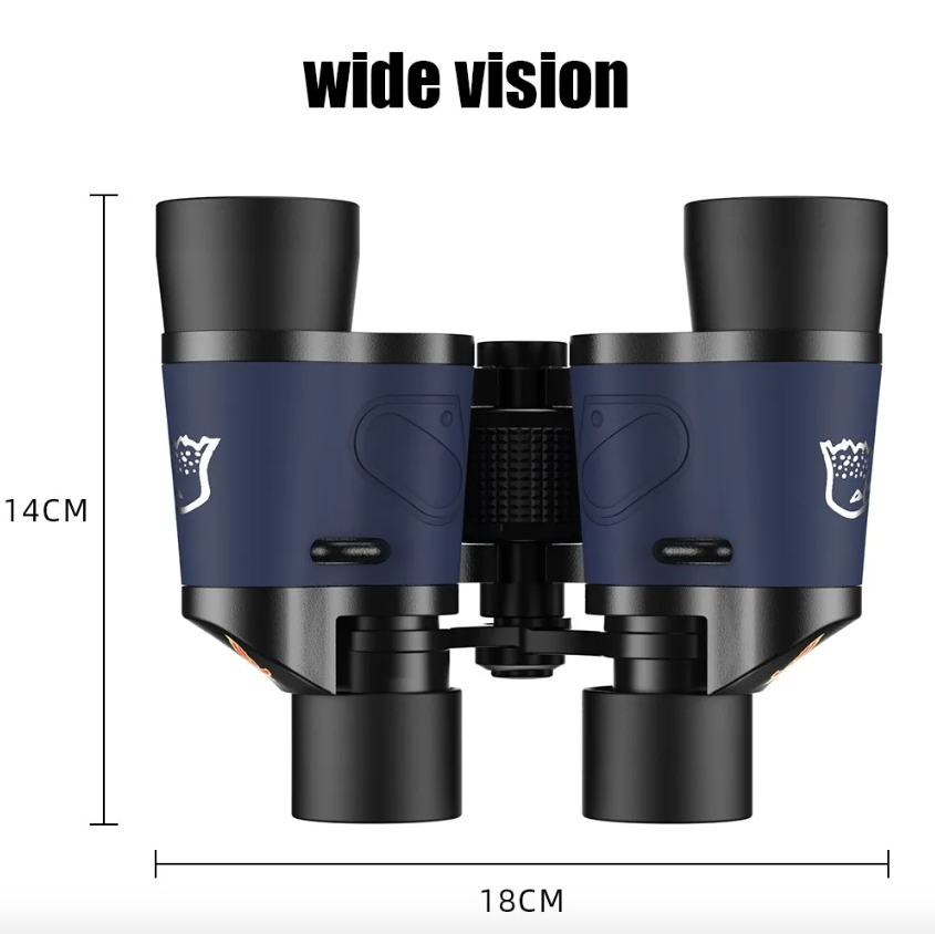 60x60 BAK4 Binoculars Powerful HD Optical Telescope for Birdwatching Hiking Sports Portable Adventure Gear