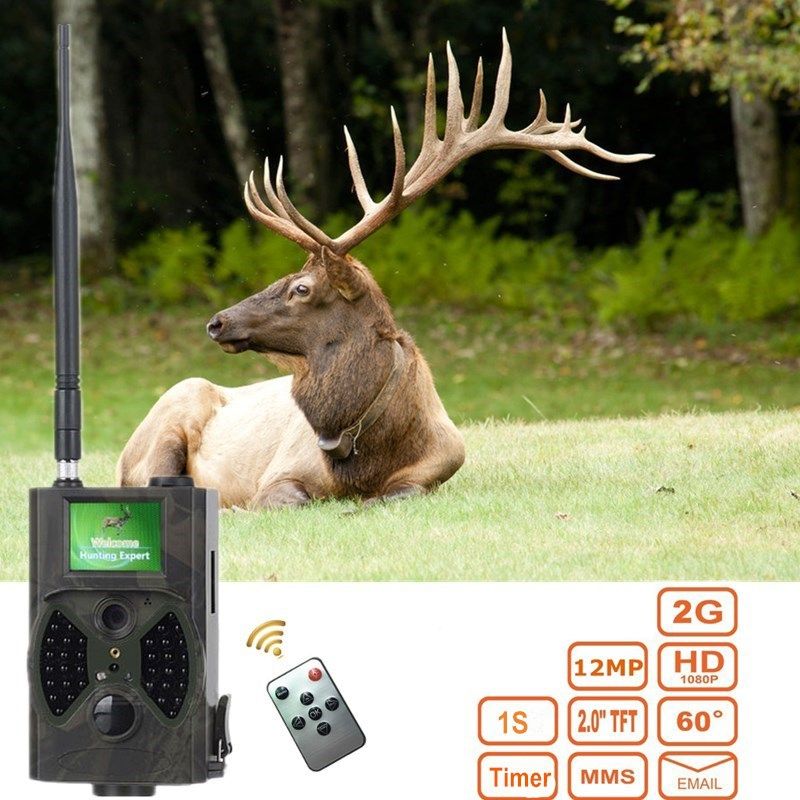 HC-300M 12MP Night Vision Hunting Camera with 1080P Video Capability and Infrared for Wildlife Monitoring