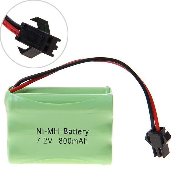 7.2V AAA 800mAh Ni-MH Rechargeable Battery Eco-Friendly High Capacity for Toys Model Planes Boats