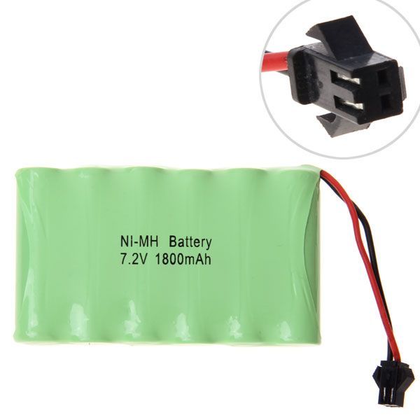 7.2V AA 1800mAh Ni-MH Rechargeable Battery for Drones Eco-Friendly Long-Lasting Power No Memory Effect