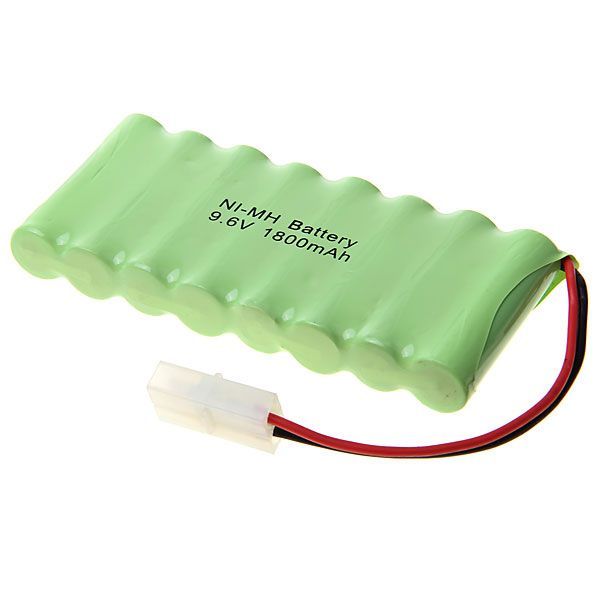 Eco Friendly 9.6V AA 1800mAh Ni-MH Rechargeable Battery Pack Long Lasting Performance for Toys and Remotes