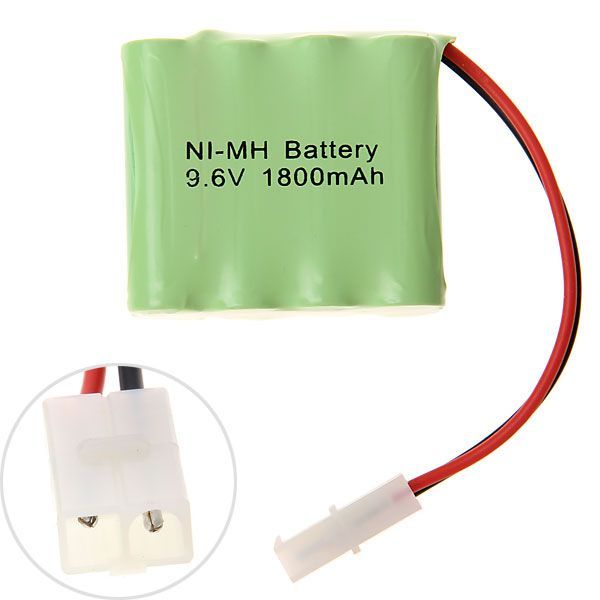 9.6V AA 1800mAh Ni-MH Rechargeable Battery Eco-Friendly Long-Lasting for Cameras and Gaming Controllers