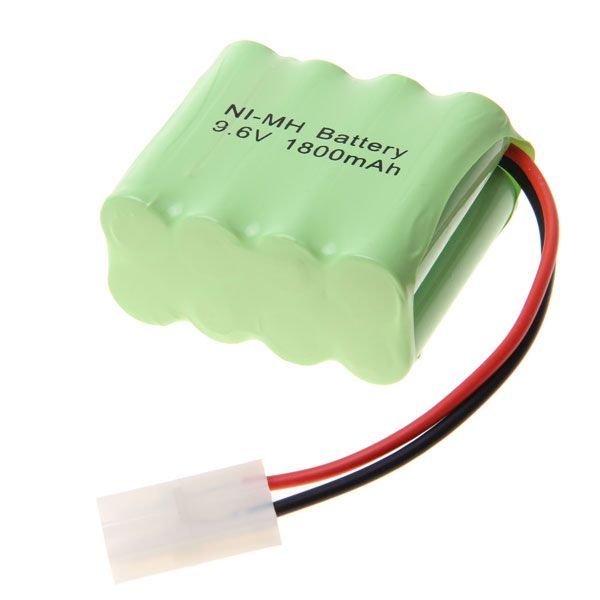 9.6V AA 1800mAh Ni-MH Rechargeable Battery Eco-Friendly Long-Lasting for Cameras and Gaming Controllers