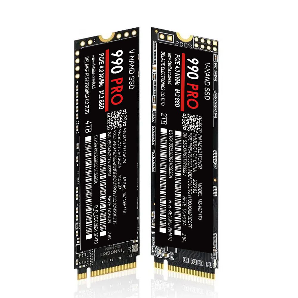 SSD high speed 990 PRO PCIe 4.0 NVMe 4.0 M.2 2280 1TB 2TB 4TB SSD Internal Solid State Hard Drive For Laptop PC PS4