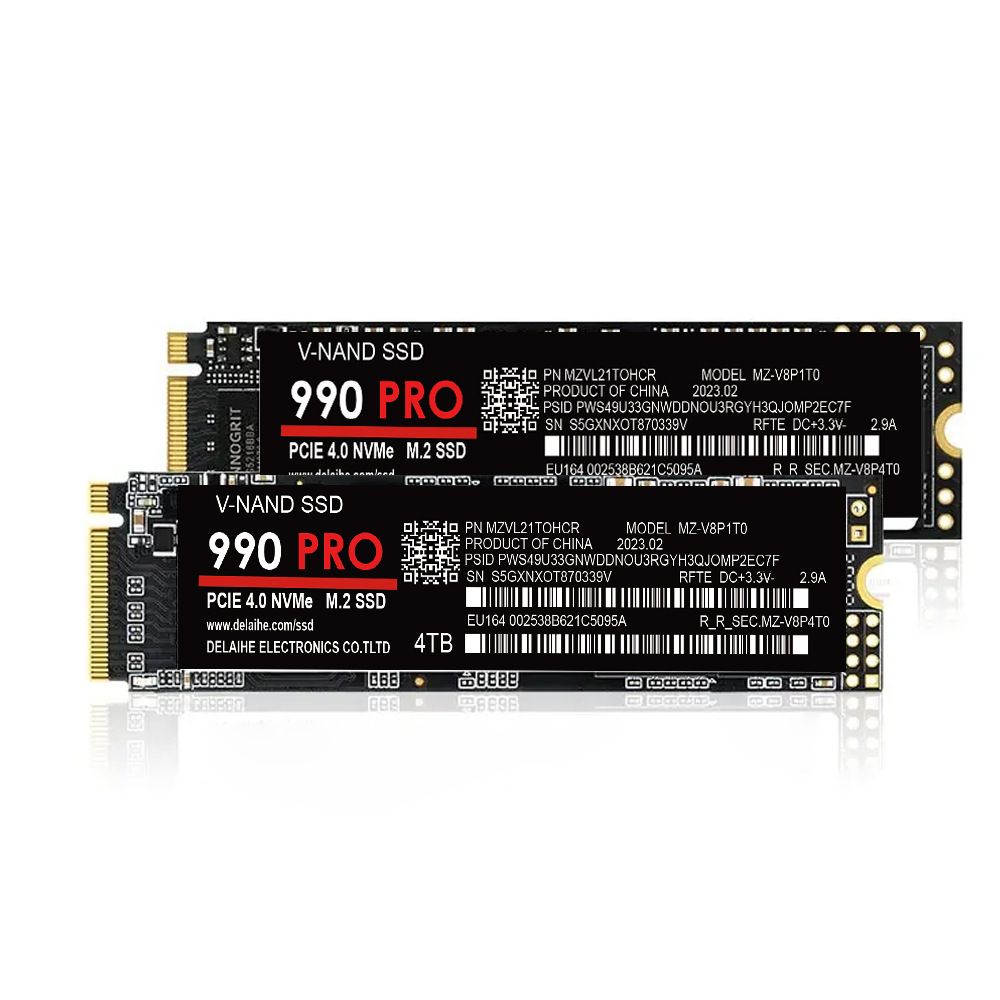 SSD high speed 990 PRO PCIe 4.0 NVMe 4.0 M.2 2280 1TB 2TB 4TB SSD Internal Solid State Hard Drive For Laptop PC PS4