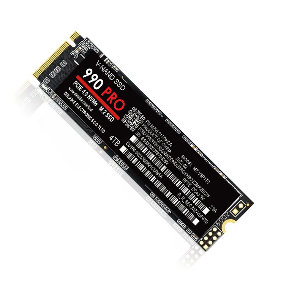 SSD high speed 990 PRO PCIe 4.0 NVMe 4.0 M.2 2280 1TB 2TB 4TB SSD Internal Solid State Hard Drive For Laptop PC PS4