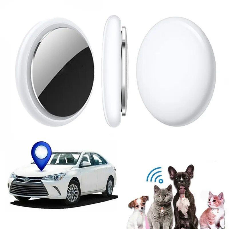 Mini GPS Tracker Bluetooth 4.0 Smart Locator Lightweight Anti-Lost Device for Keys Pets Kids Real-Time Location